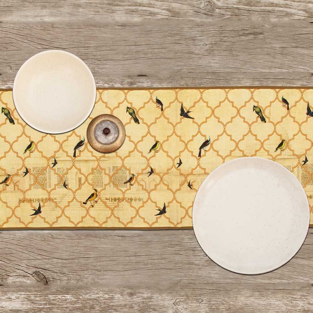 The World from my Window Table Runner
