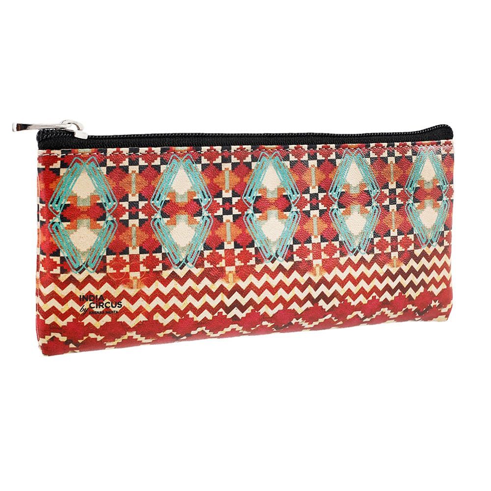 Tribal Emerald Small Utility Pouch