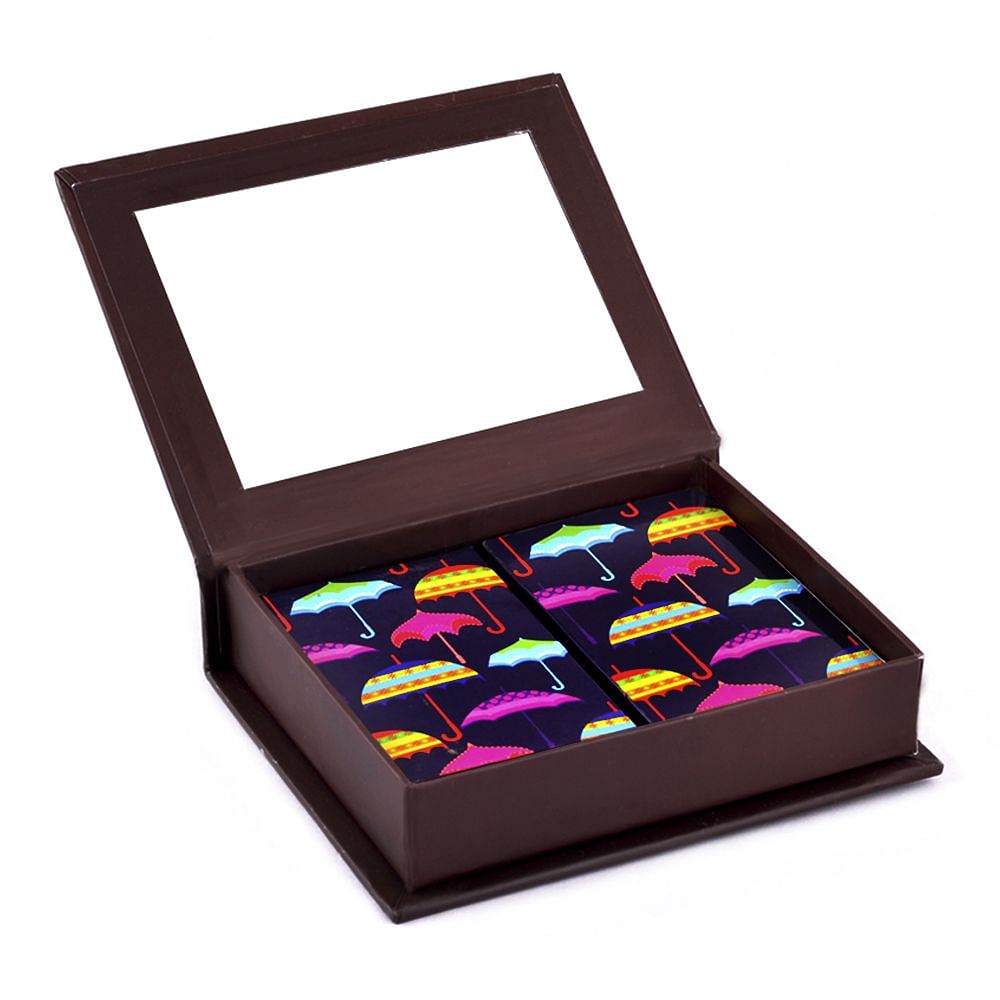 Umbrellas Playing Card
