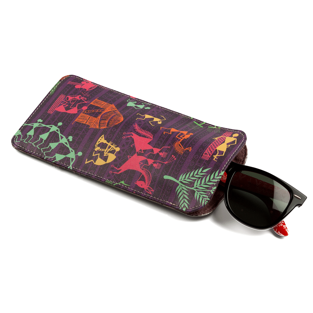Warli Village Spectacle Case
