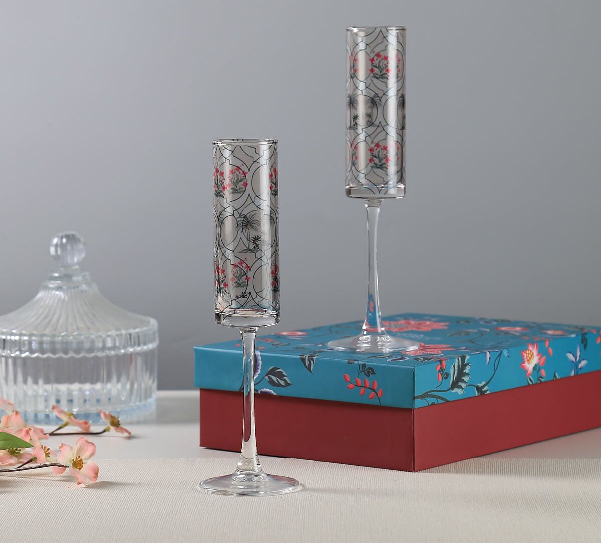 Tropic Tryst Champagne Glass Set of 2