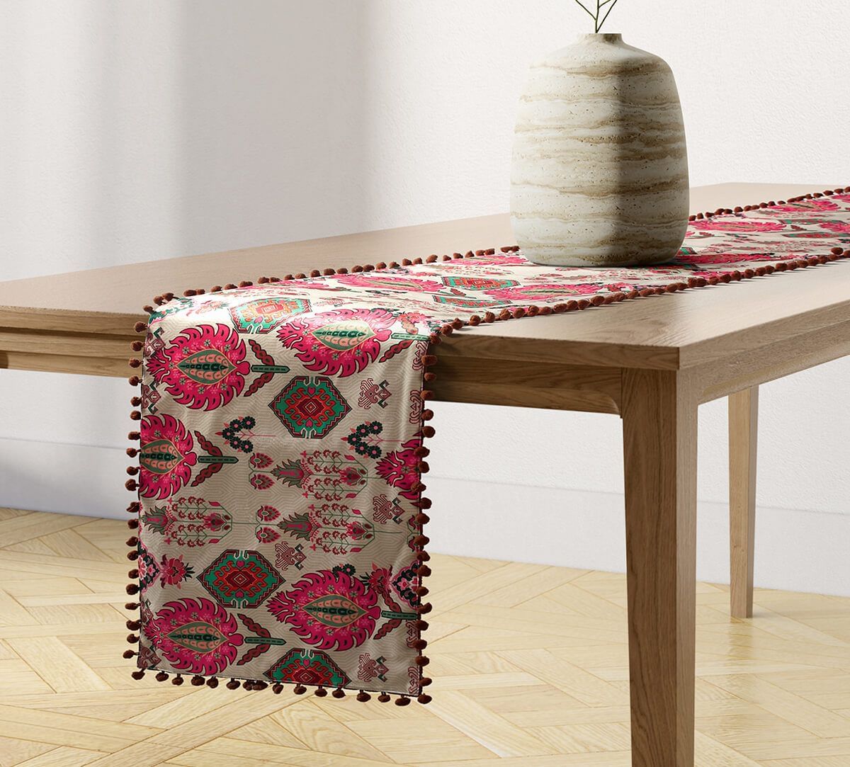 Mystifying Dazzle Micro Velvet Bed and Table Runner