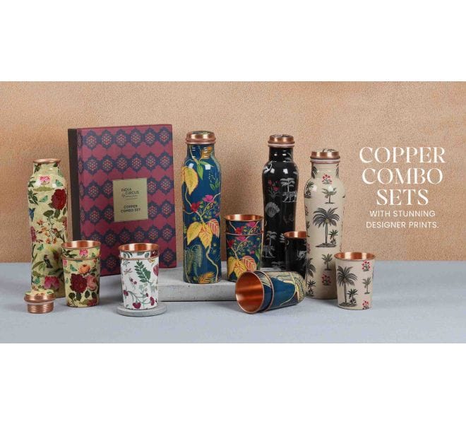 Buy Copper and Stainless Steel Serve Ware Online | India Circus by Godrej