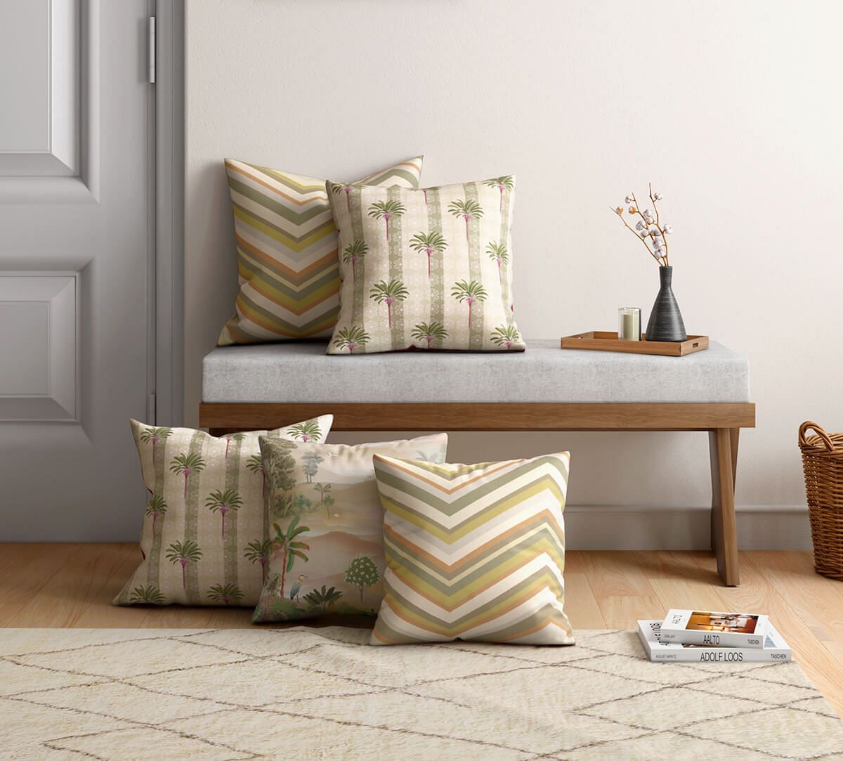 Tropical Mirage Cushion Cover Set of 5