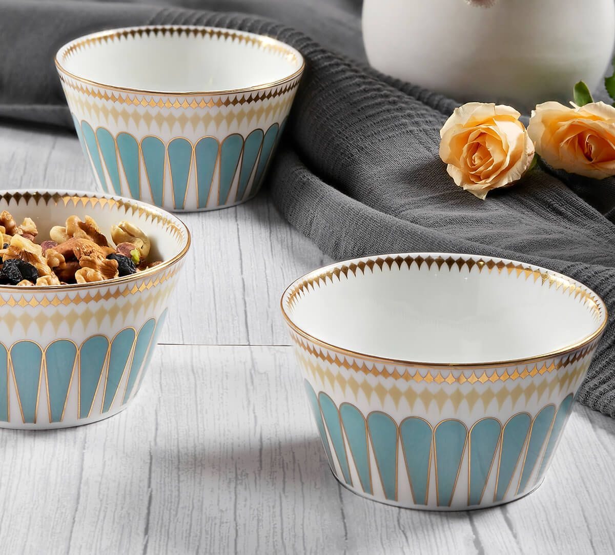 Regal Romance Nikko Bowl Set of 3