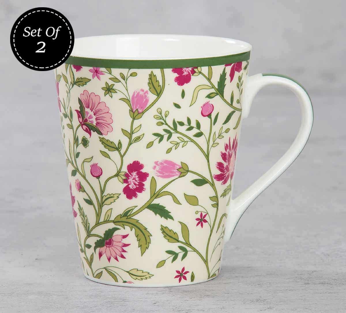 Rose Mallow Moscheutos Zing Mug (Set of 2)