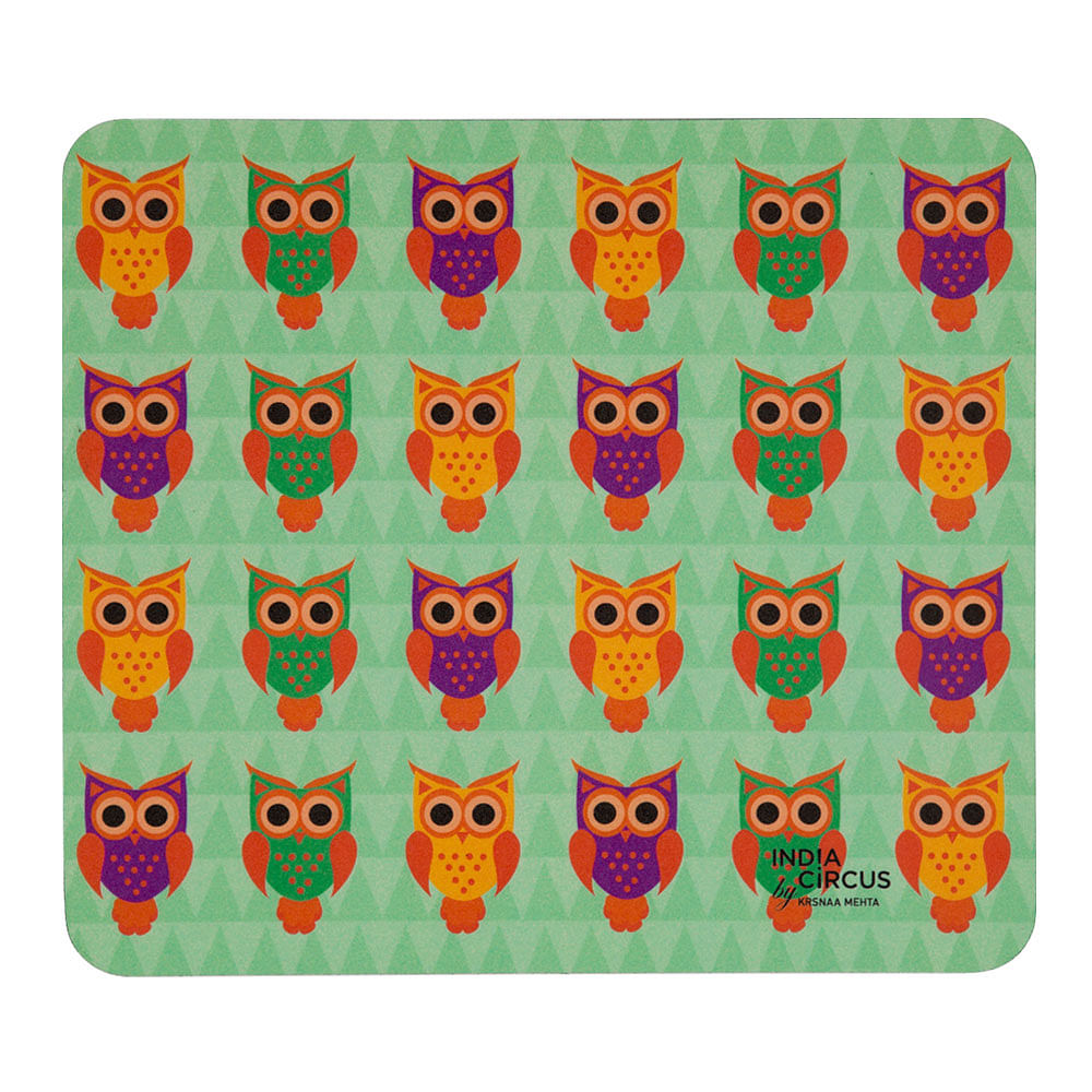 Disco Hedwig Mouse Pad