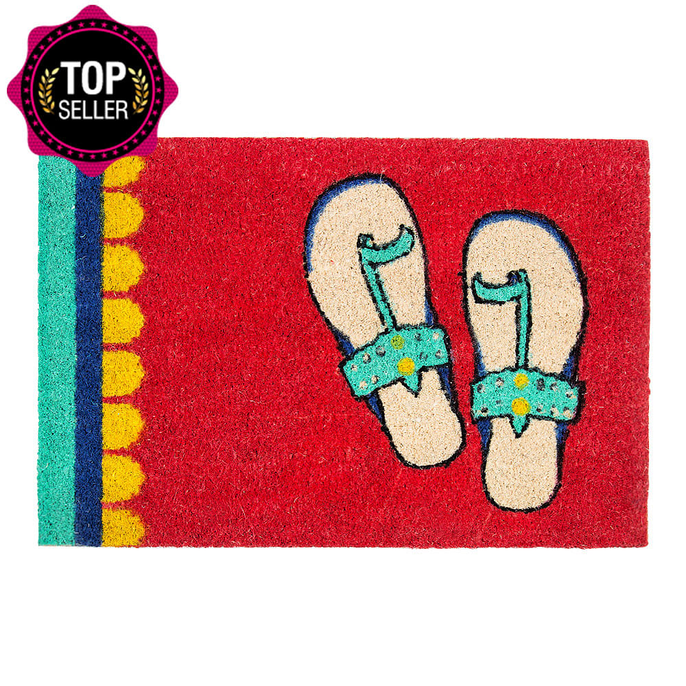 Funky Slippers Doormat