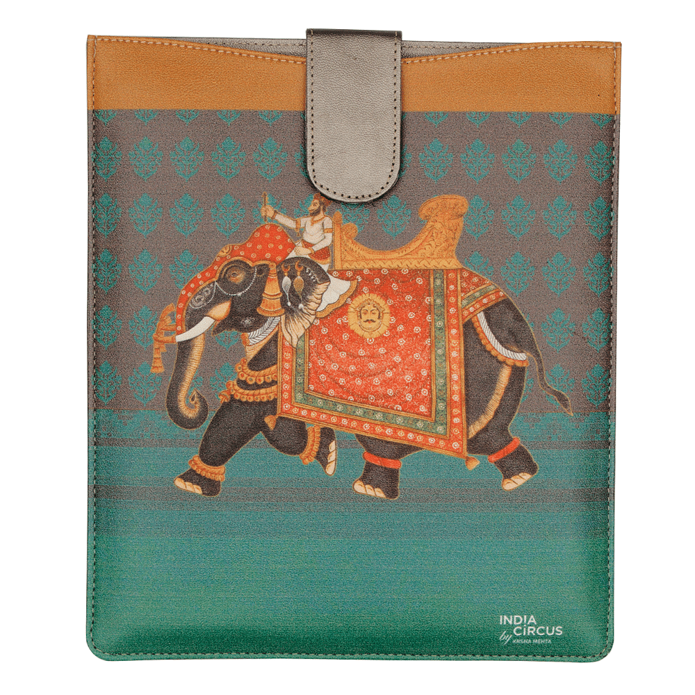 Embellished Elephant iPad / Tablet sleeve