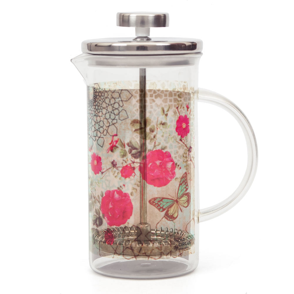 Floral Trance French Press