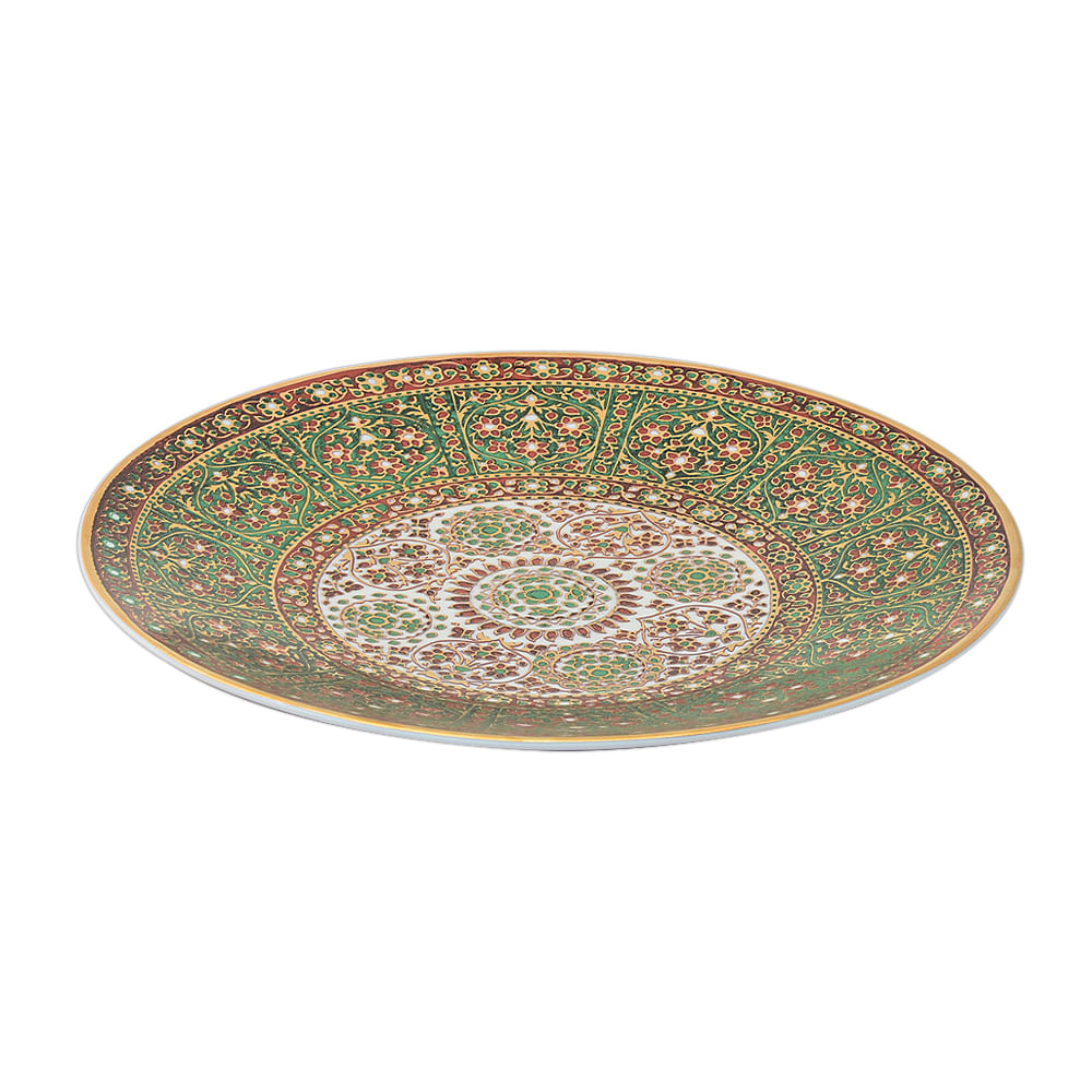 Flower Diamonds Charger Platter
