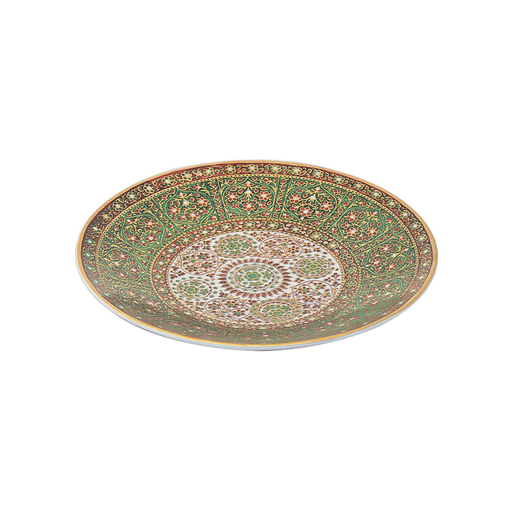 Flower Diamonds Quarter Plate