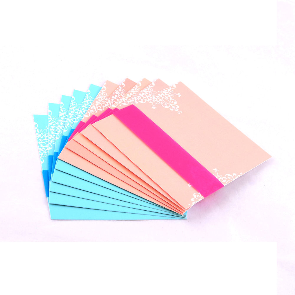 Flowers & Ribbons Gift Cards (Set of 10)