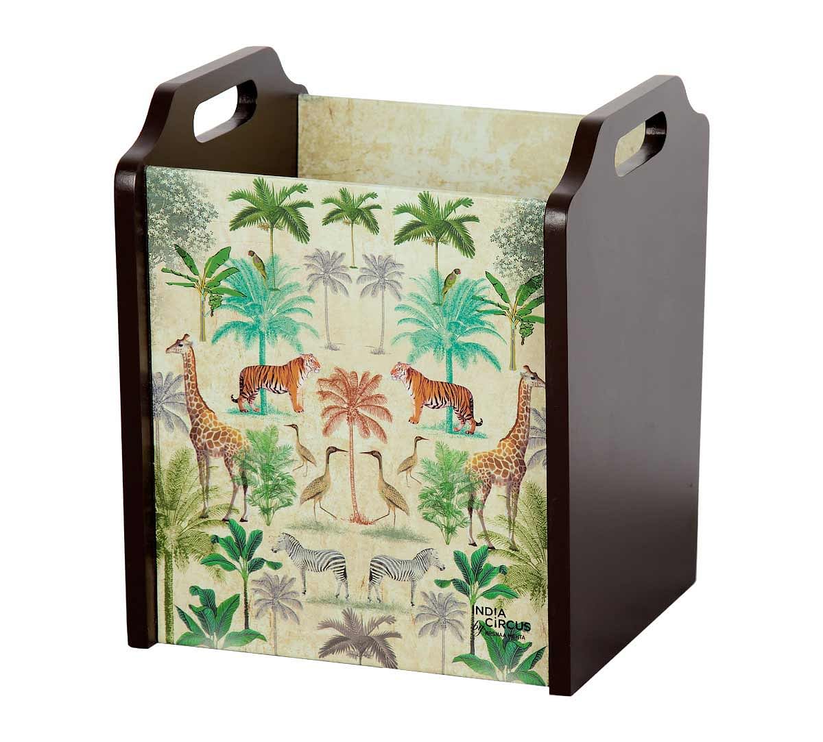 India Circus Forest Dominion Desk & Magazine Organizer