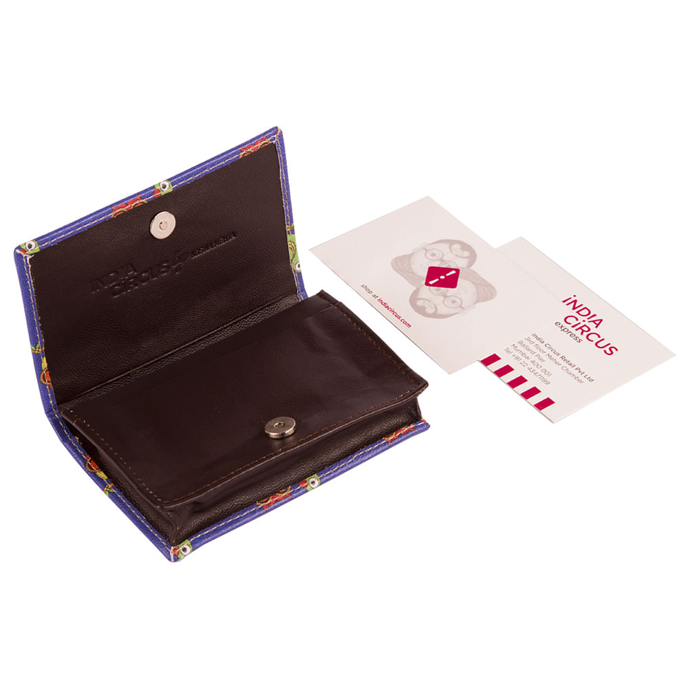 Funky Owl & Parrot Visiting Card Pouch