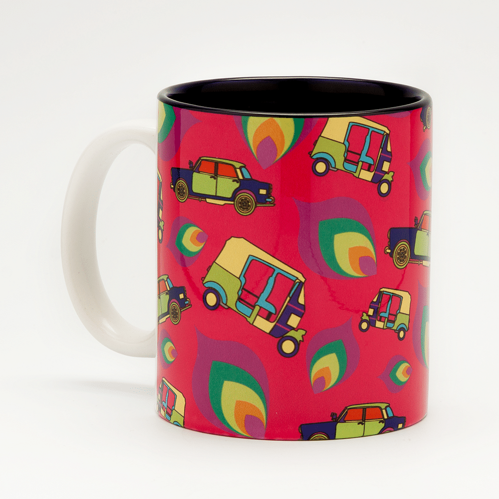 Funky Transport Mug
