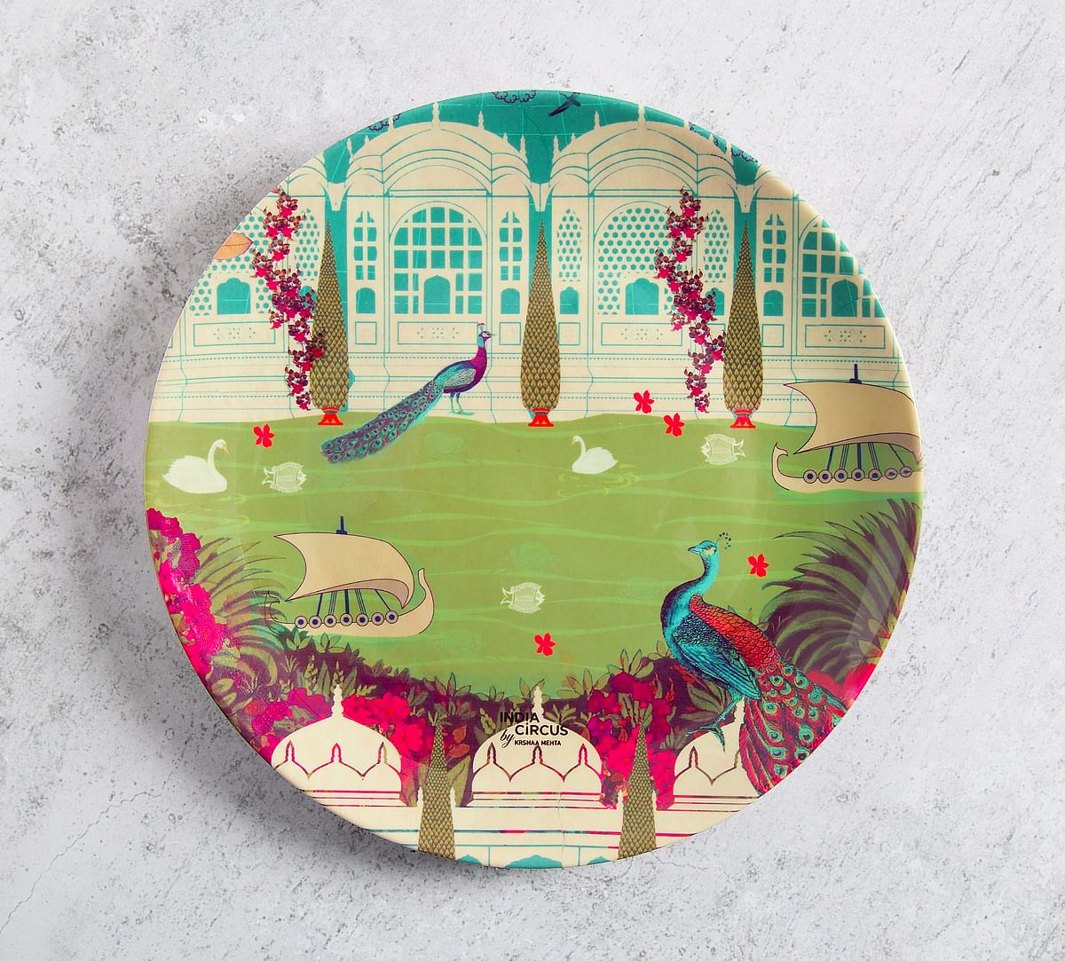 Garden of ascendancy 8 inch Decorative and Snacks Platter