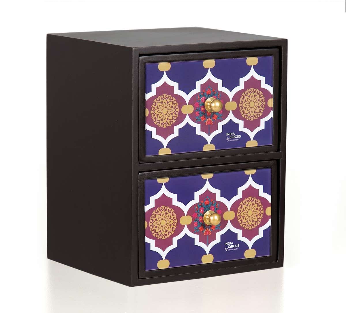 India Circus Geometric Pirouette Jewellery Chest Drawers