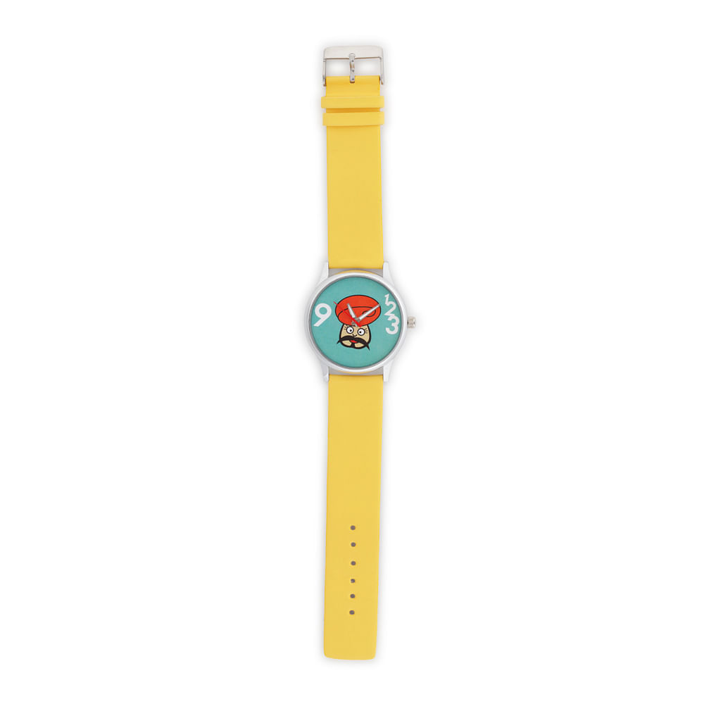 Moustache Man Wrist Watch