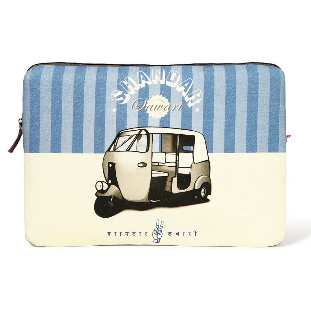 Auto - Rickshaw Fun Laptop Sleeve