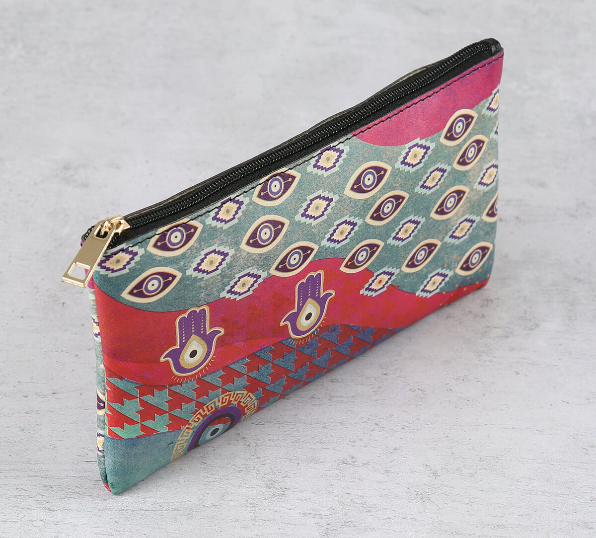 India Cicrcus by Krsnaa Mehta Evil Eye Newfangled Utility Pouch