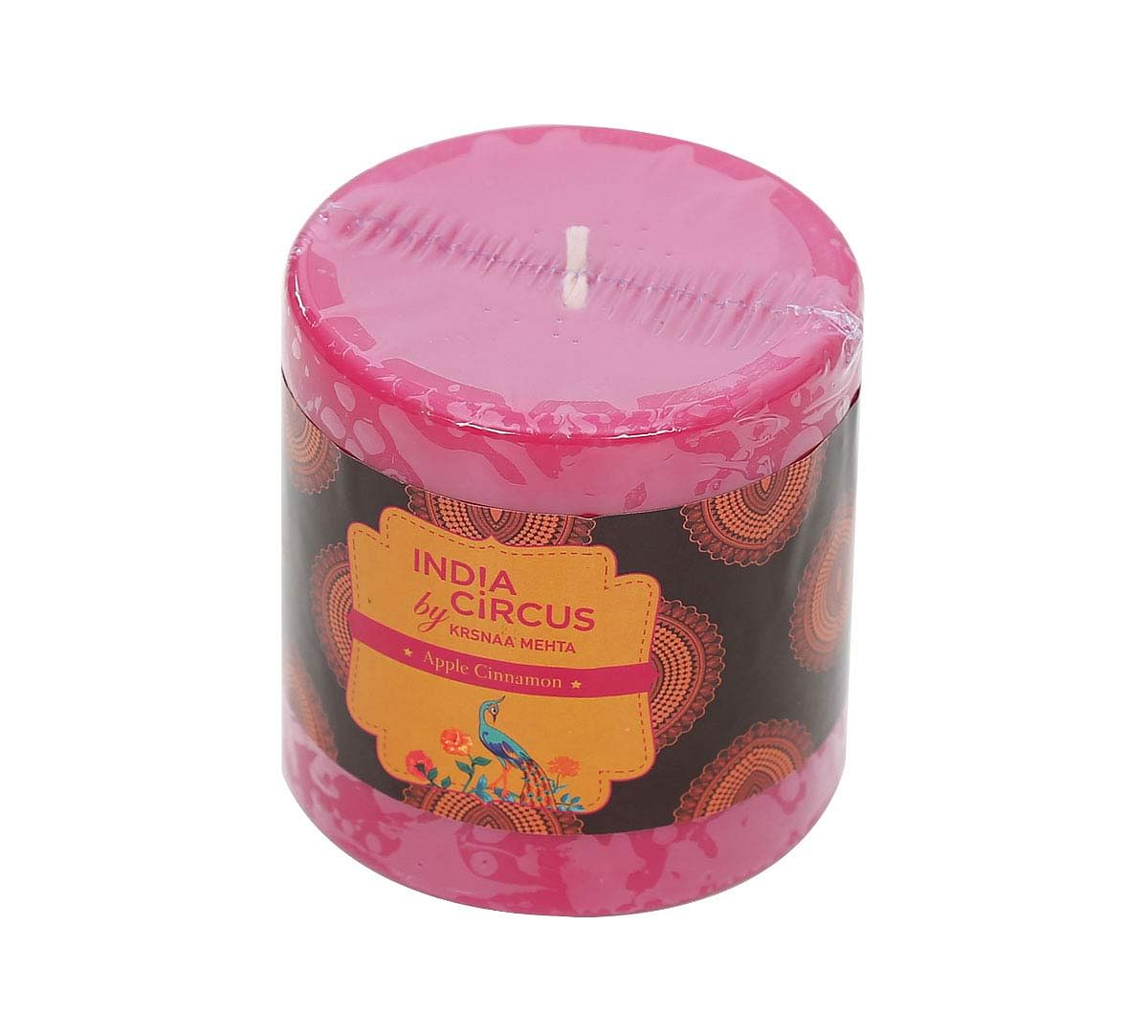 India Circus Apple Cinnamon Drum Candle