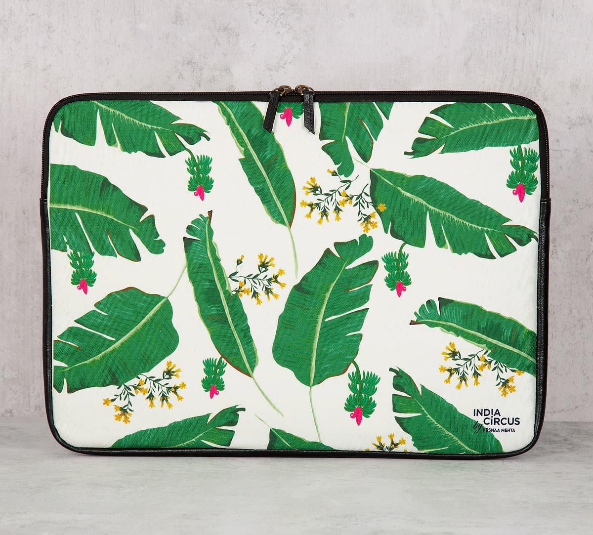 India Circus Banana Leaves Laptop Sleeve