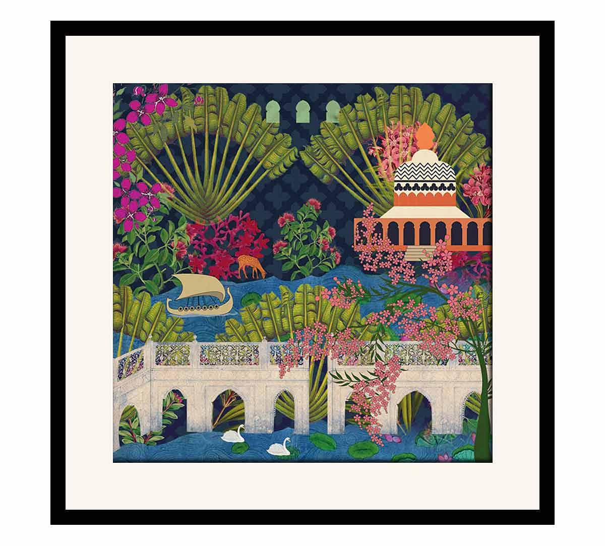 India Circus Banks of Silvassa Framed Wall Art