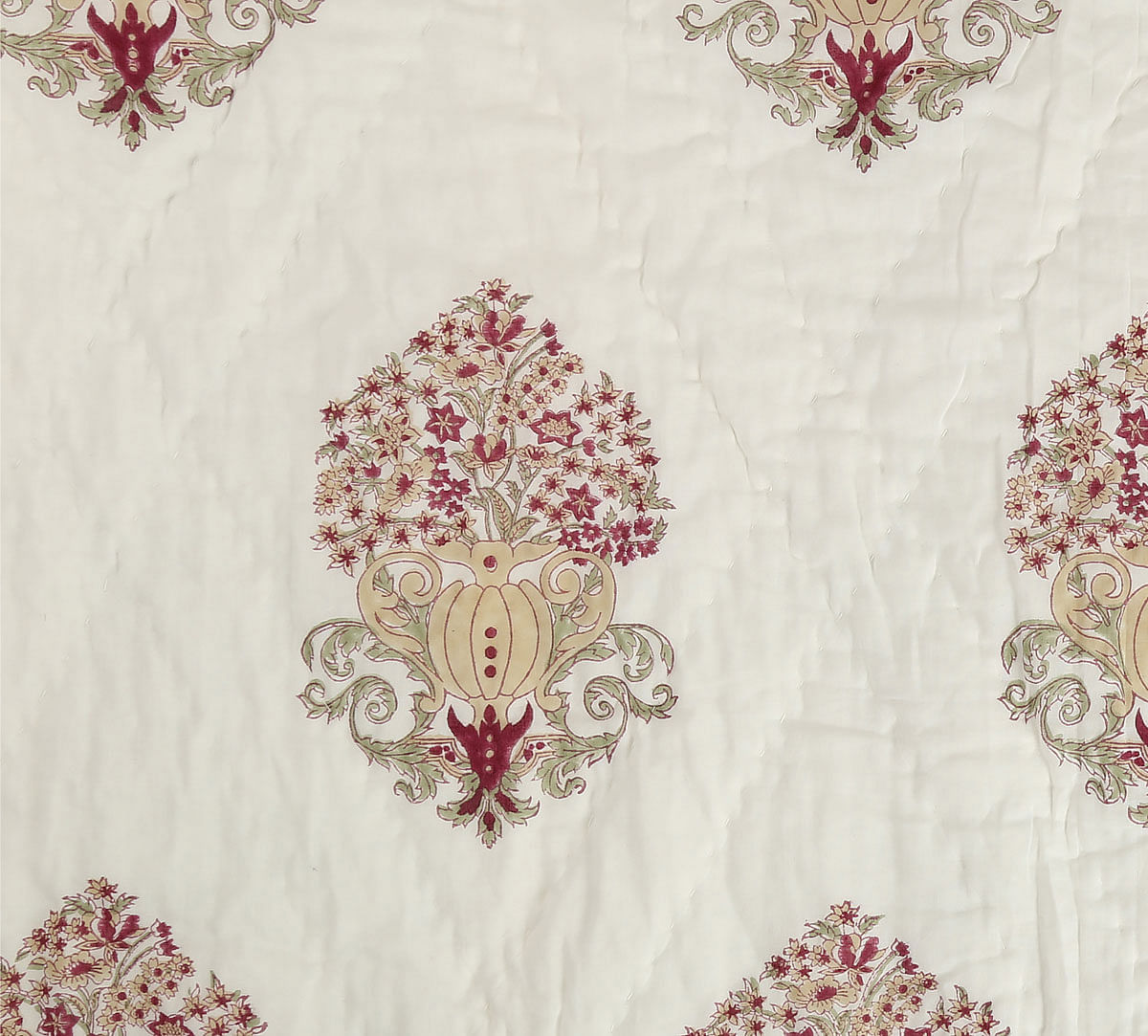 India Circus Baroque Floral Quilt