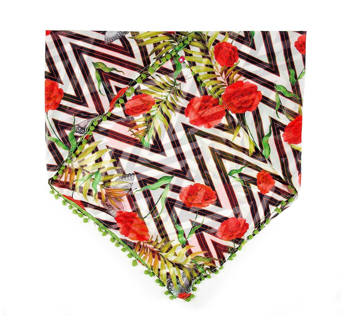 India Circus Bayrose Chevron Stole