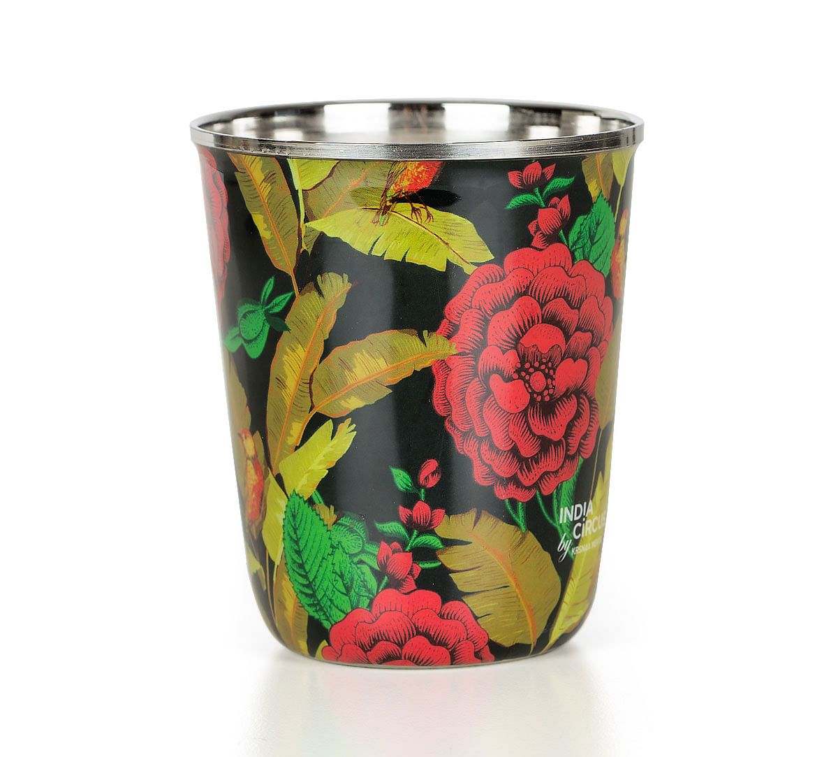 India Circus Bayrose Romance Small Steel Tumbler Set of 2