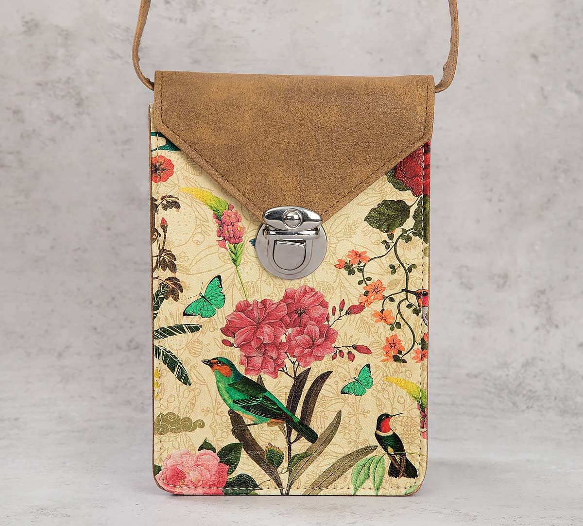 India Circus Bird Land Mobile Sling Bag