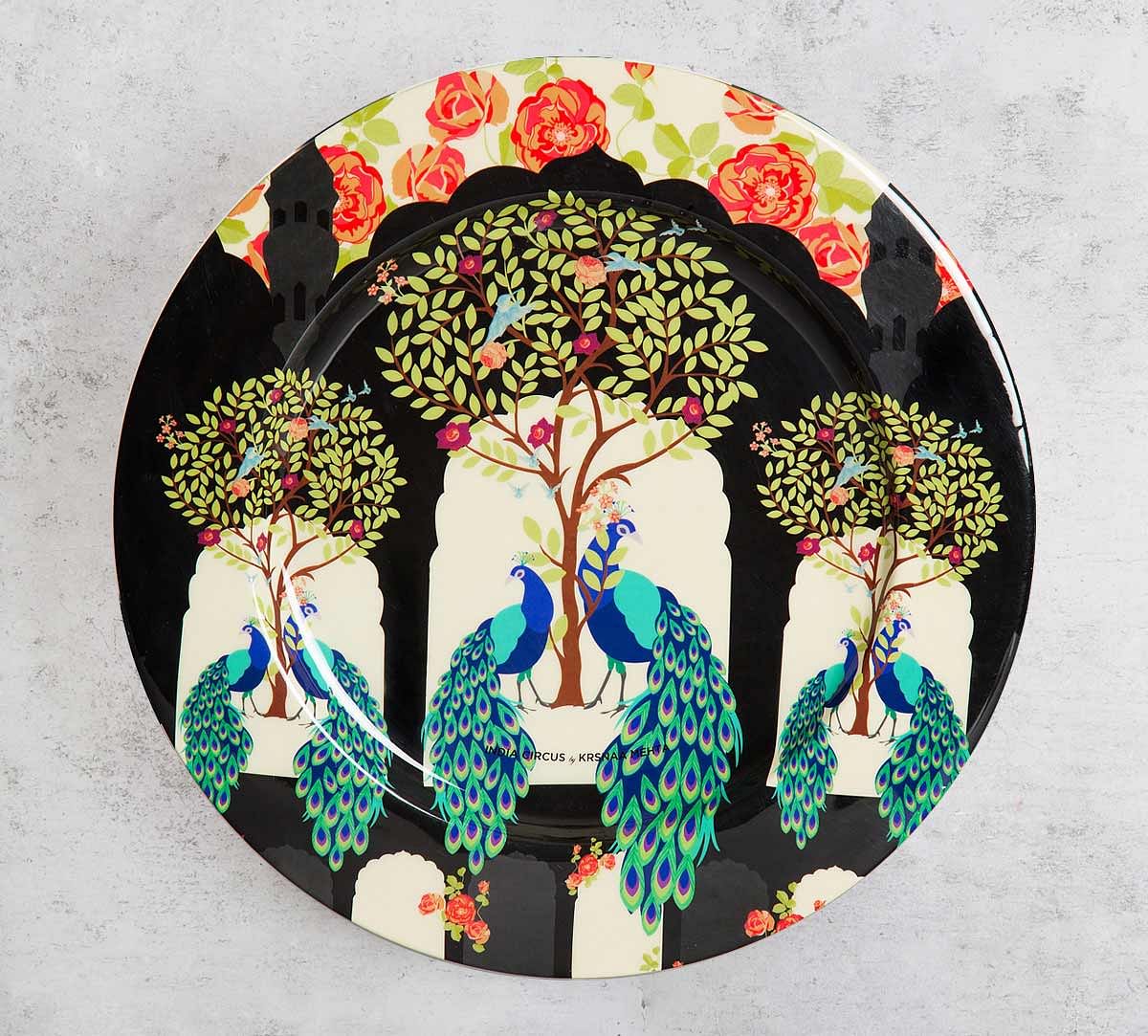 India Circus Bird of Juno Decor Plate