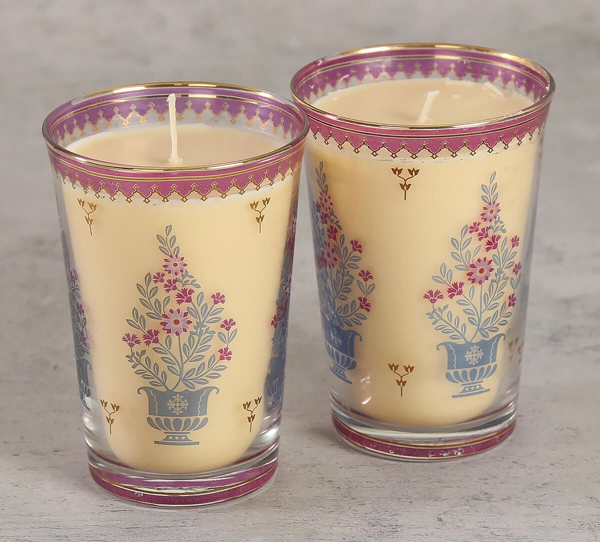 India Circus Birdi Park Candle Votive