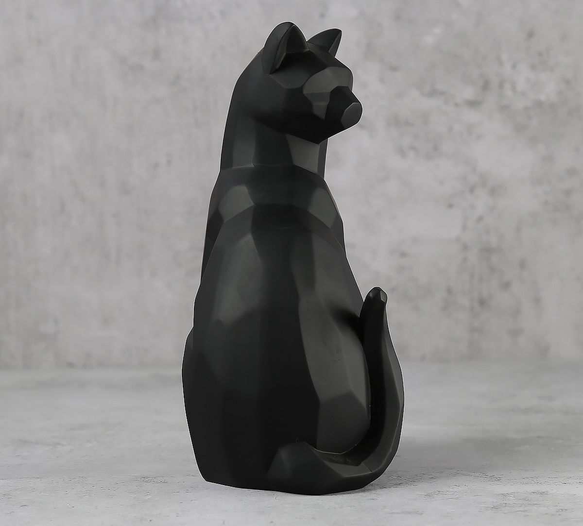 India Circus Black Cat Figurine