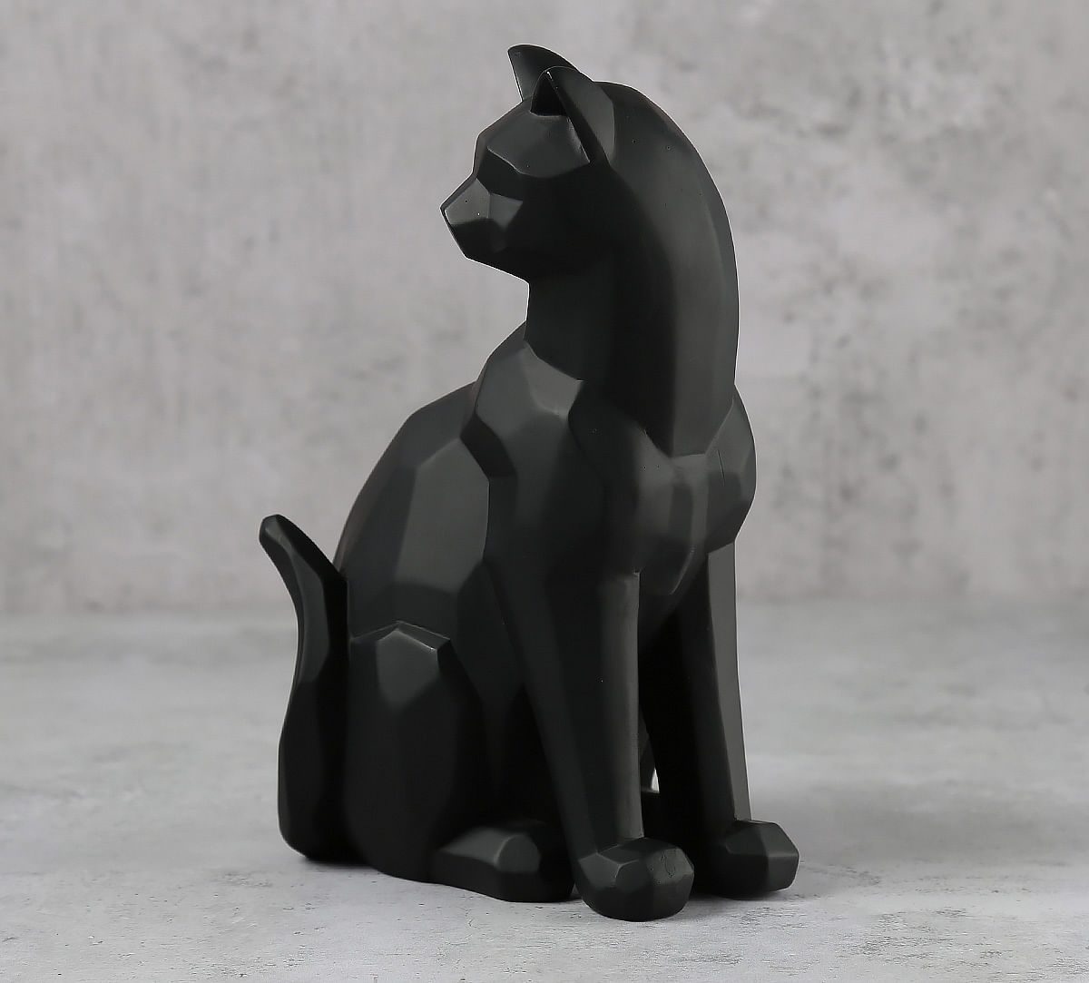 India Circus Black Cat Figurine