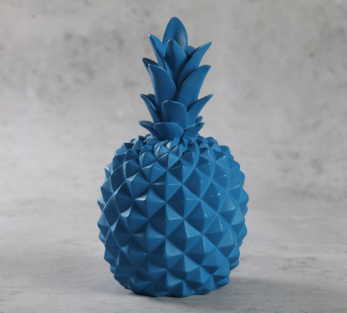 India Circus Blue Pineapple Decor Accent