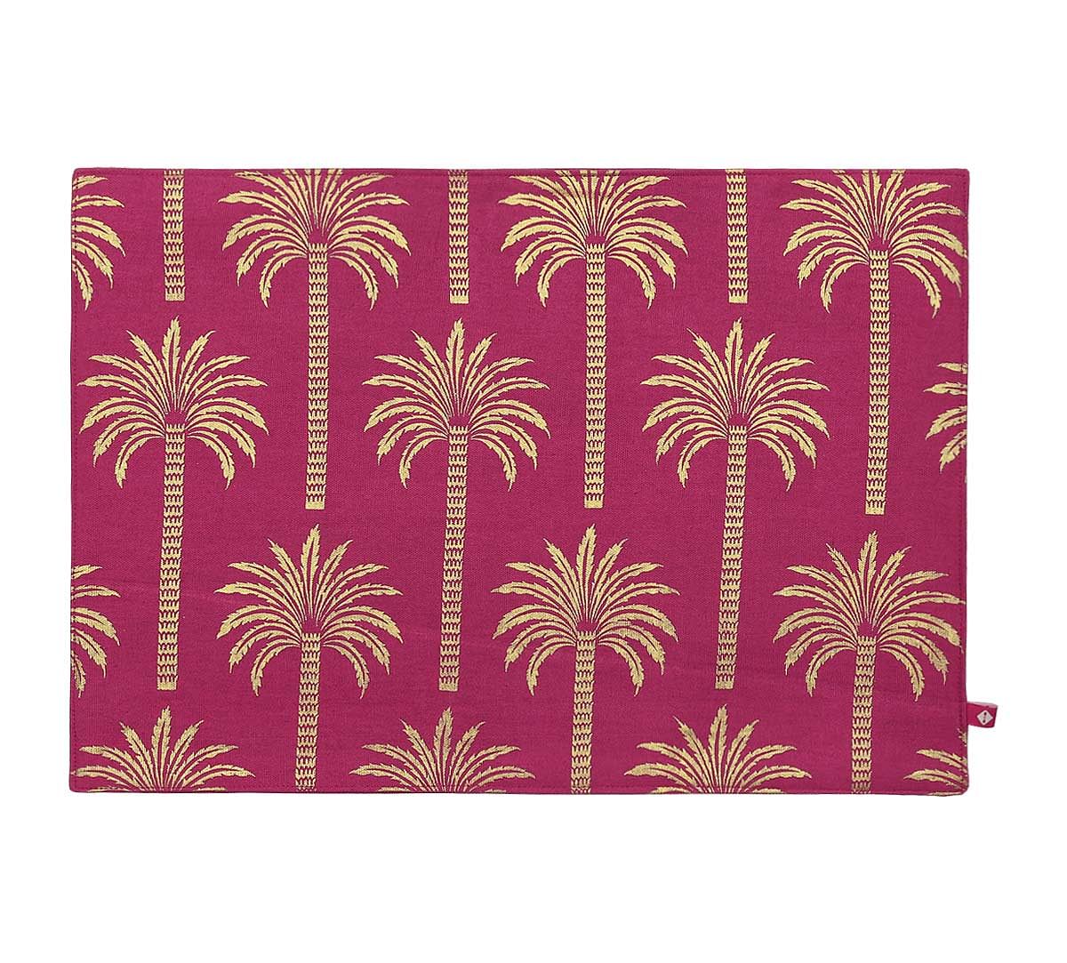 India Circus Blushed Palmeria Table Mat