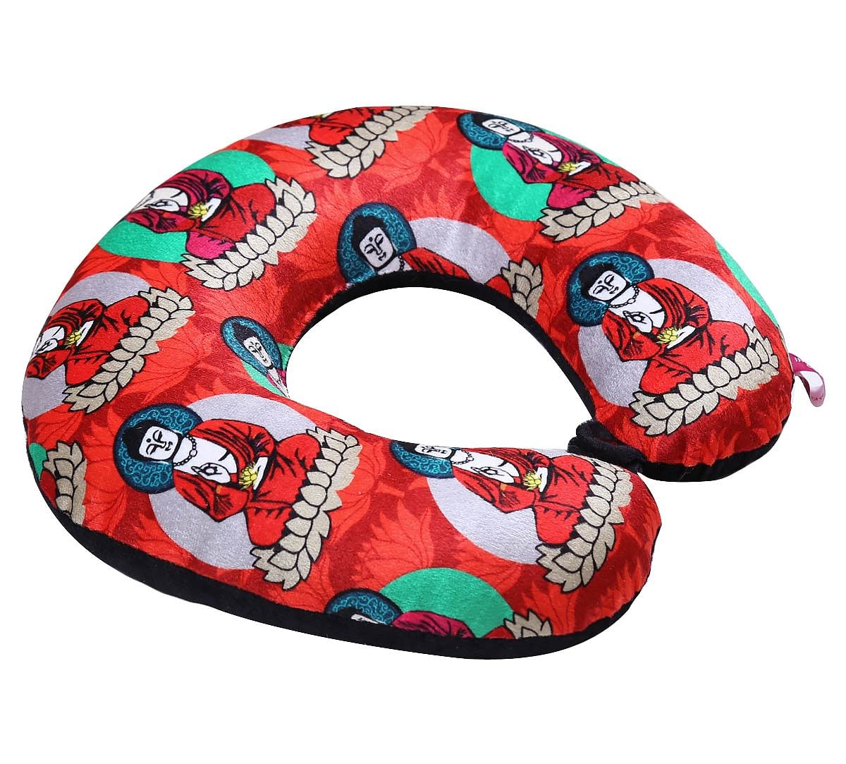 India Circus Buddatva Mandala Neck Pillow