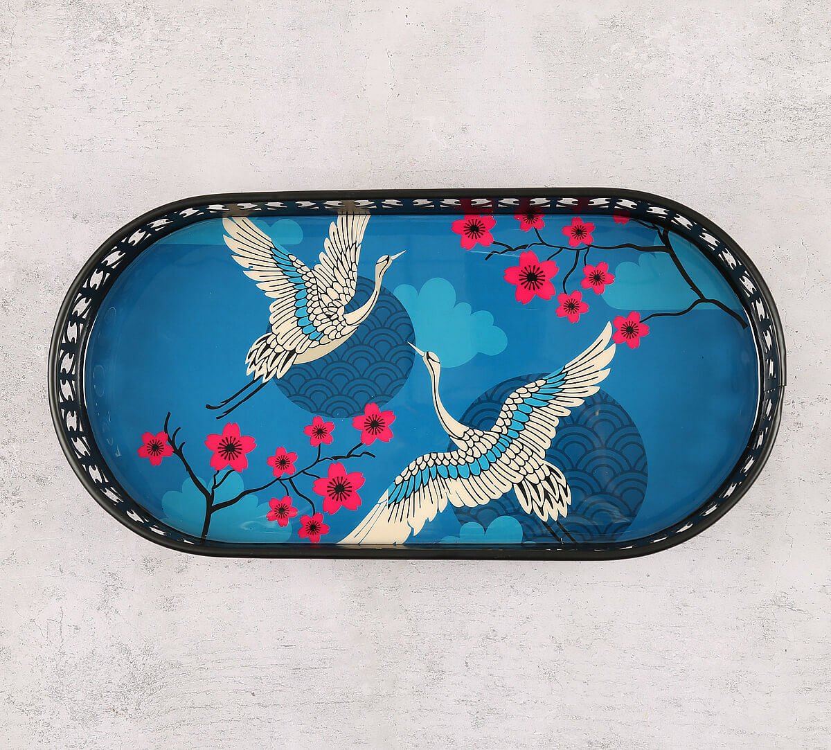 India Circus by Krsnaa Mehta Aerial Moments Rectangle Iron Tray