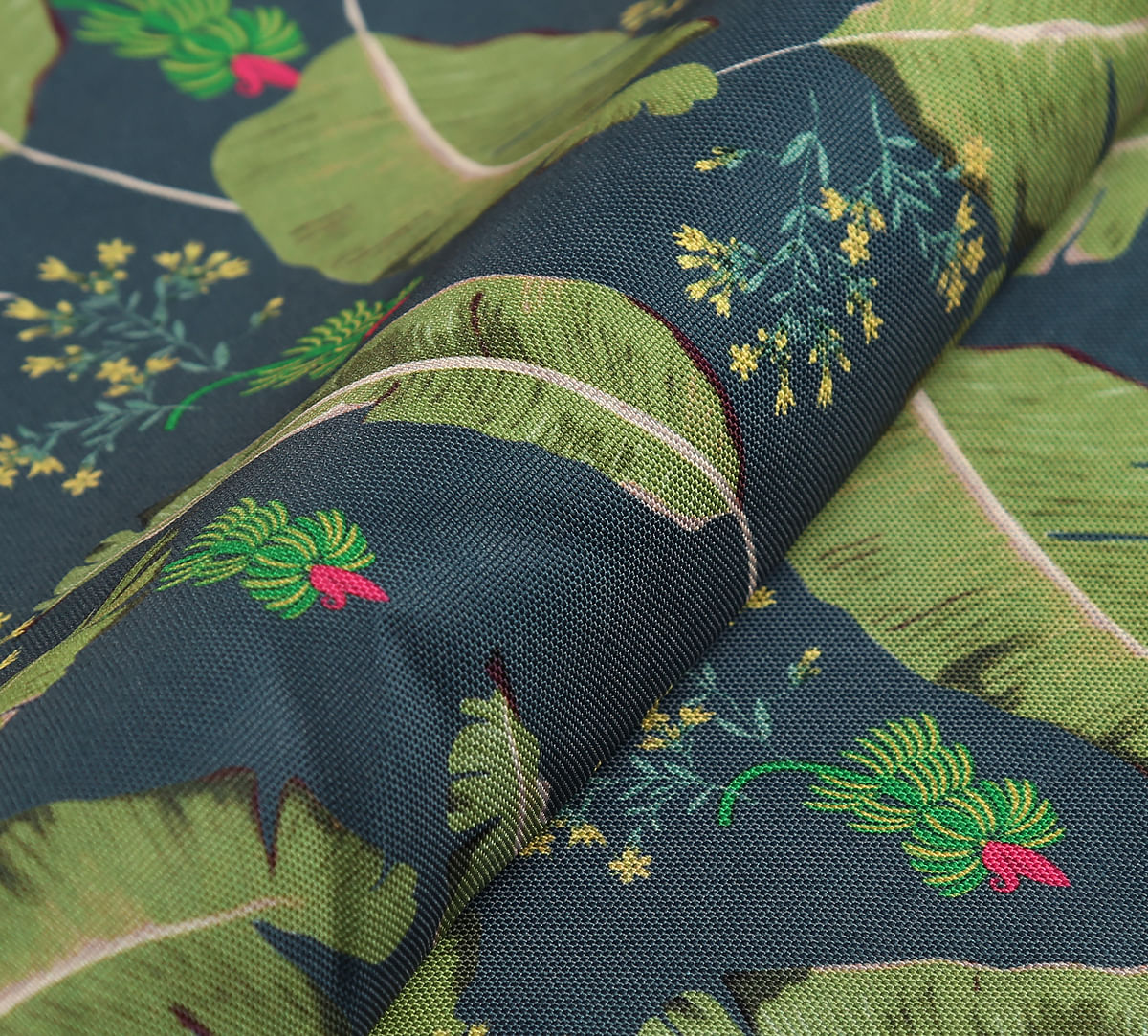 India Circus by Krsnaa Mehta Anchor Banana Leaves Fabric