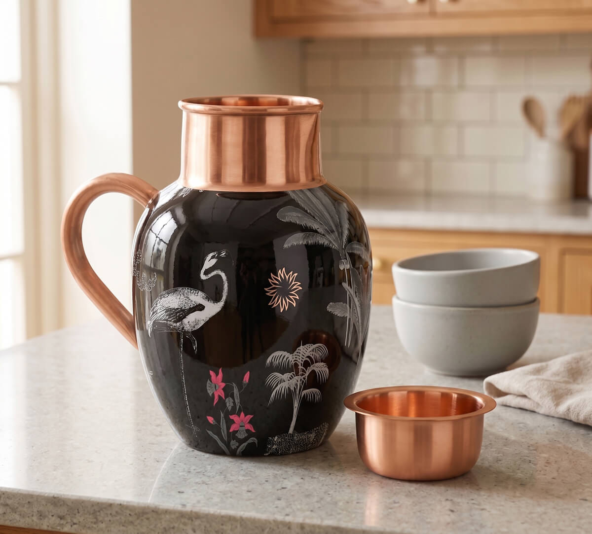 Animalia Creations Copper Jug Set