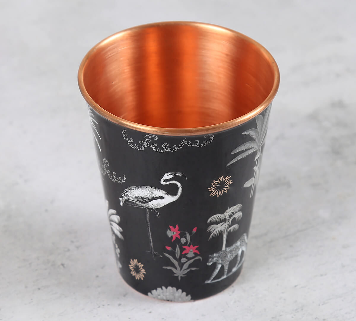 India Circus by Krsnaa Mehta Animalia Creations Copper Tumbler Big