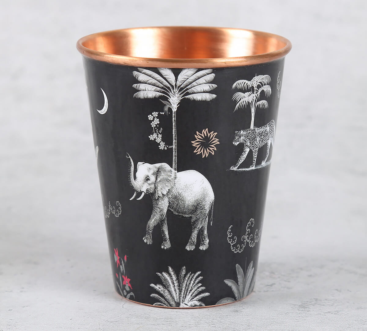 India Circus by Krsnaa Mehta Animalia Creations Copper Tumbler Big