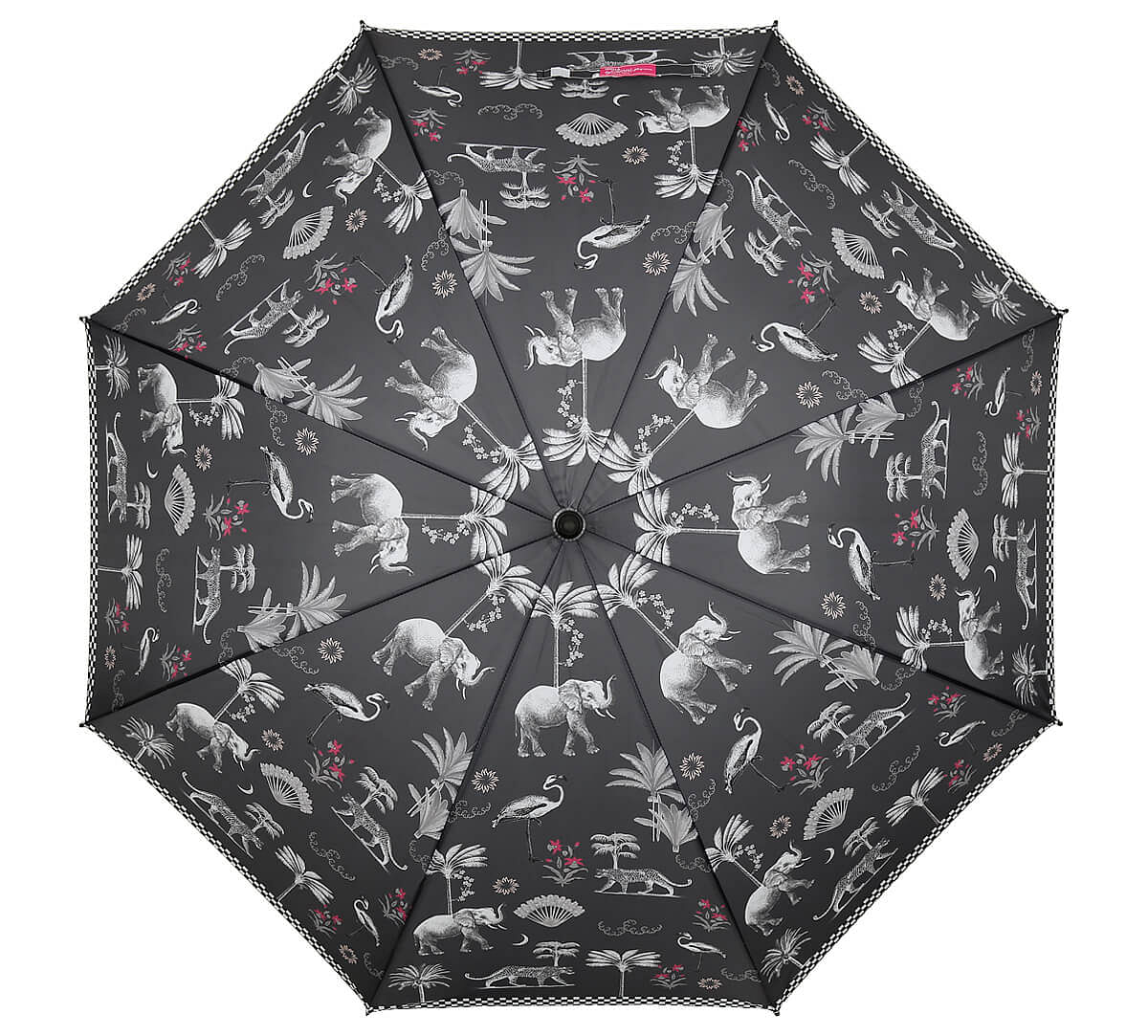 India Circus by Krsnaa Mehta Animalia Creations Long Umbrella