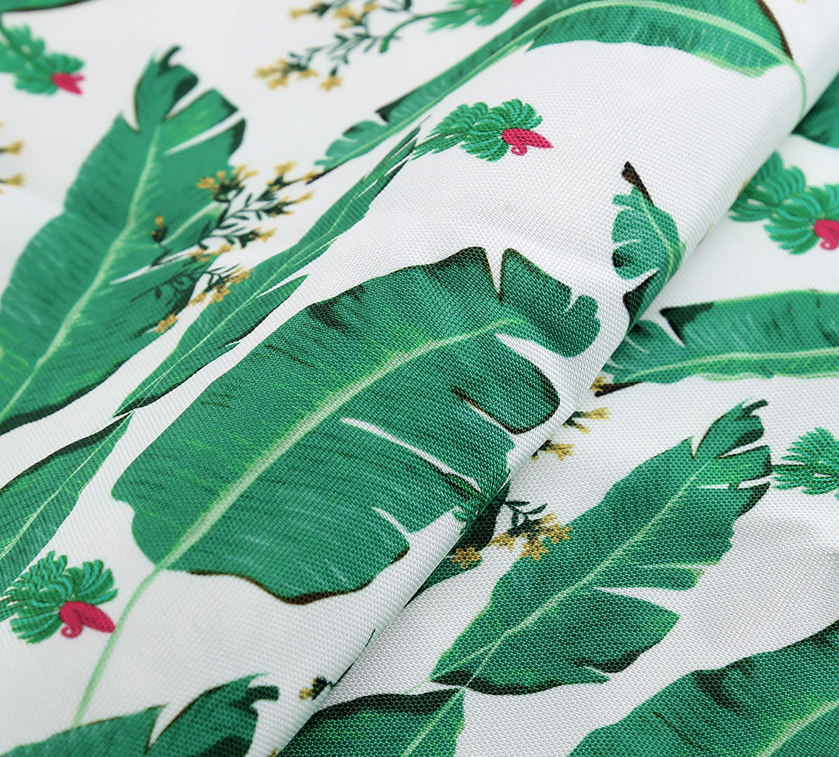 India Circus by Krsnaa Mehta Banana Leaves Fabric