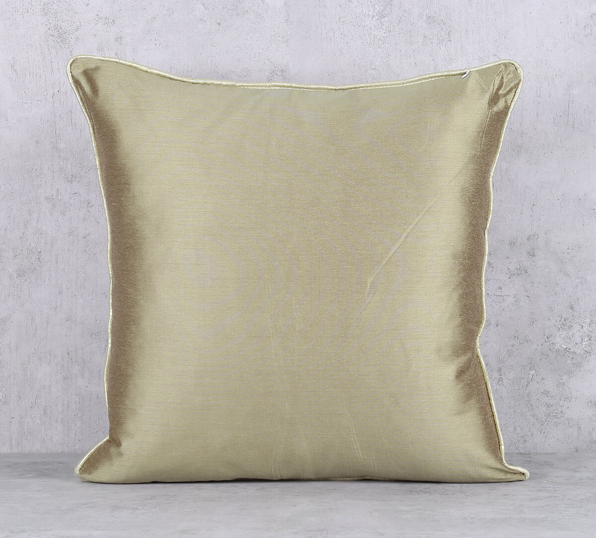 India Circus by Krsnaa Mehta Beige Gold Cushion Cover