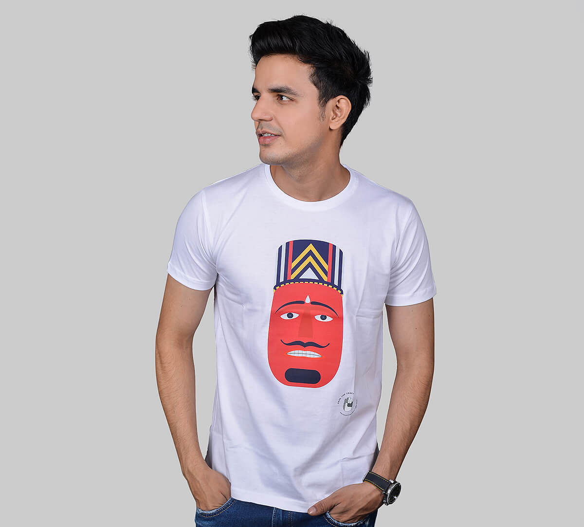 India Circus by Krsnaa Mehta Bhari Van's Drama Unisex Extra Small T-Shirt