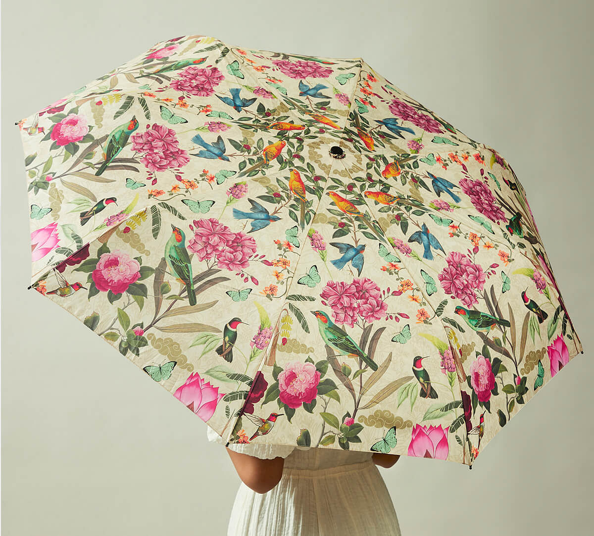 India Circus by Krsnaa Mehta Bird Land 3 fold Umbrella
