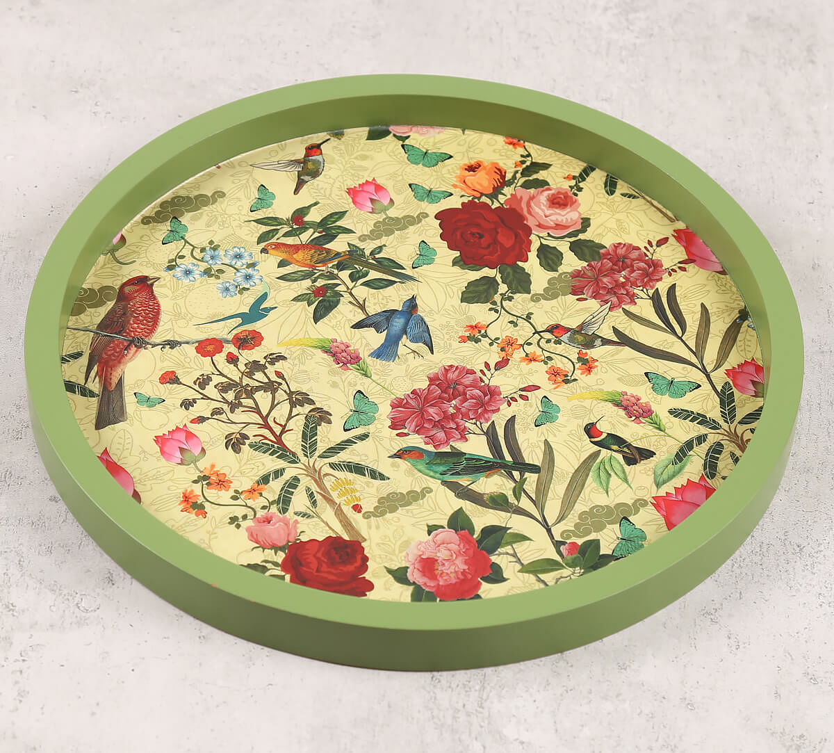 India Circus by Krsnaa Mehta Bird Land Decor Plate